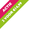 actie + 2 voor 14,99