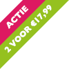 actie + 2 voor 17,99