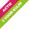 actie + 2 voor 24,99
