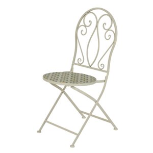 Bistrostoel Madrid beige staal