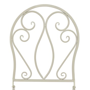 Bistrostoel Madrid beige staal - afbeelding 4