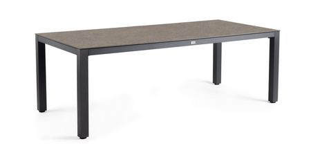 Briga Dining Table Trespa Dark Basalt 240x100cm