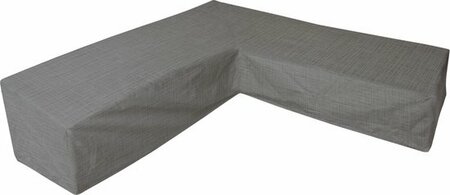 Cantonic hoes l-vorm 250x250x70cm grijs - afbeelding 1
