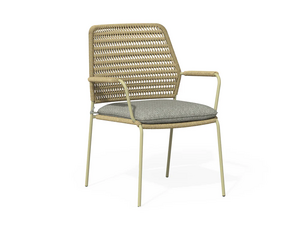 David Dining chair stackable olive green