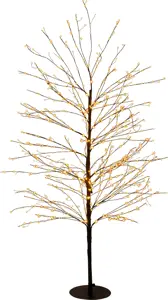 Decoratieboom buiten met verlichting 40 x 40 x 150 cm