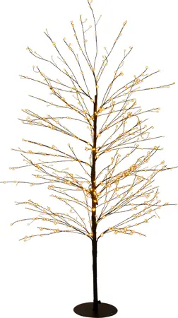 Decoratieboom buiten met verlichting 50 x 50 x 180 cm