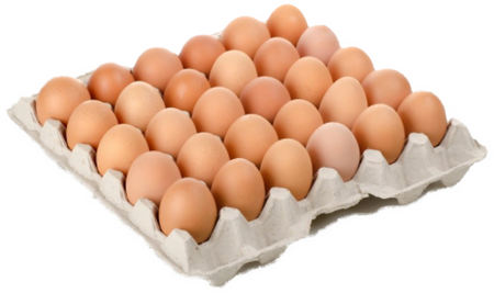 Eieren tray 30 stuks