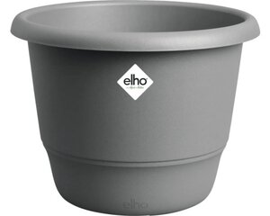 ELHO Bloempot Amiga kunststof antraciet Ø 25 cm H 18 cm