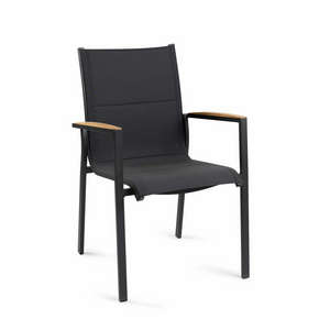 Foxx Stapelstoel teak arm