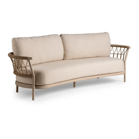 Fresca Lounge 3-zits loungebank - Champagne - afbeelding 1