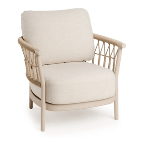 Fresca Loungestoel - champagne