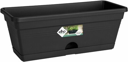 green basics balkonbak mini allin1 30cm living black