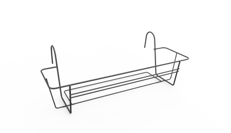 GREEN BASICS BALKONREK 80CM ANTRACIET