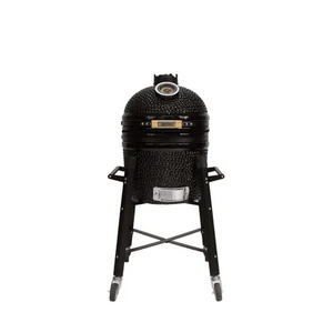 Kamado 15" black with base with Wheels - afbeelding 1