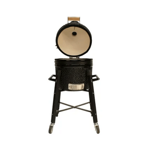 Kamado 15" black with base with Wheels - afbeelding 2