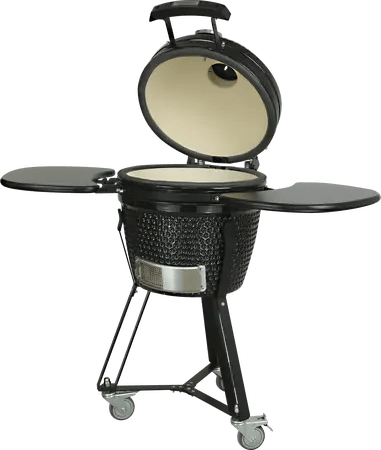 Kamado 16" zwart inclusief Heat deflector - afbeelding 3
