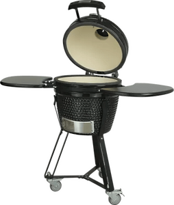 Kamado 16" zwart inclusief Heat deflector - afbeelding 3