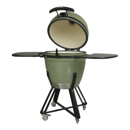 Kamado 21" olijf groen inclusief Heat deflector - afbeelding 3