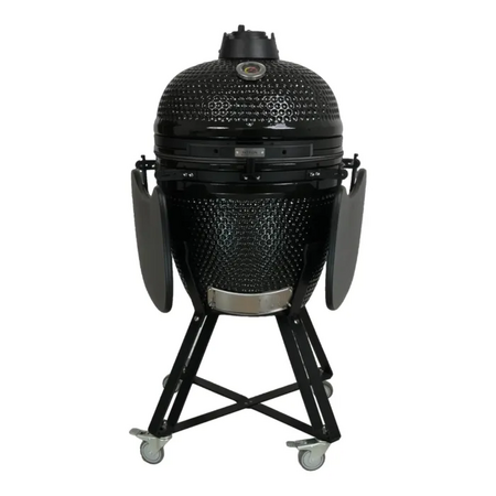 Kamado 21" zwart inclusief Heat deflector - afbeelding 2