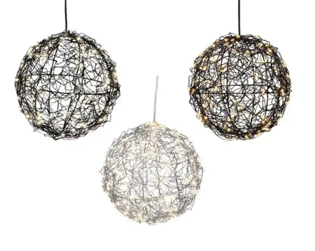 Lichtbol 15cm div kleuren/soorten