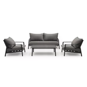 Monti Lounge corner sofa set charcoal