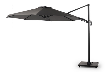 Parasol Banus charcoal 350 cm Ø