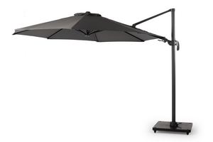 Parasol Banus charcoal 350 cm Ø