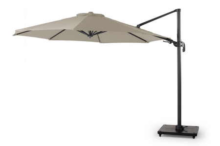Parasol Banus taupe 350 cm Ø