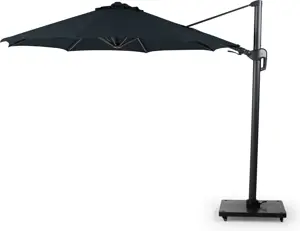 Parasol Duraflex charcoal 350 cm Ø