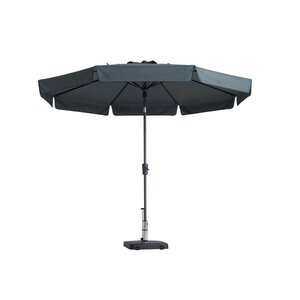 Parasol Flores luxe grijs 300cm Ø