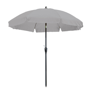 Parasol Lanzarote grijs 250 cm Ø