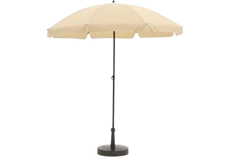 Parasol Las Palmas grijs 200 cm Ø