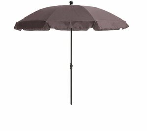 Parasol Las Palmas taupe 200 cm Ø