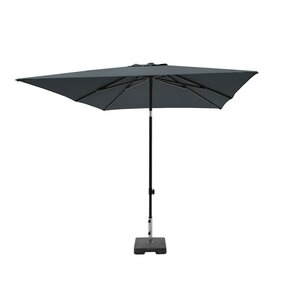 Parasol Moraira push-up 230x230cm grijs