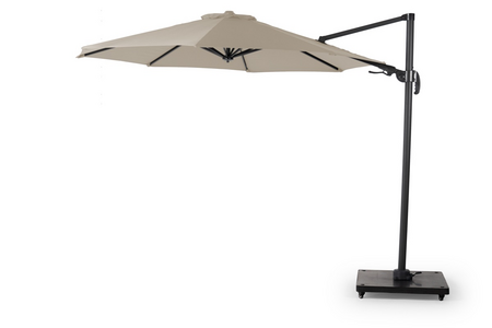 Parasol San Francisco taupe 300 cm Ø