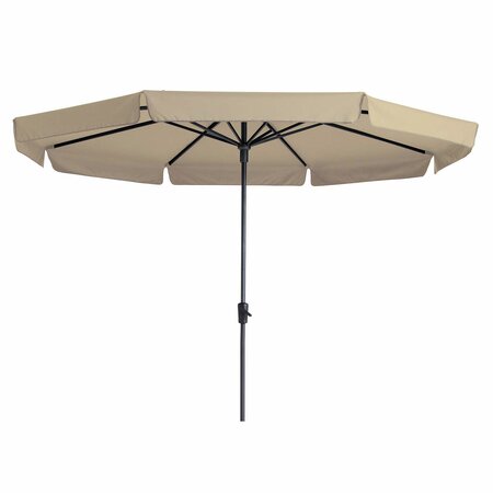 Parasol Syros ecru 350 cm Ø
