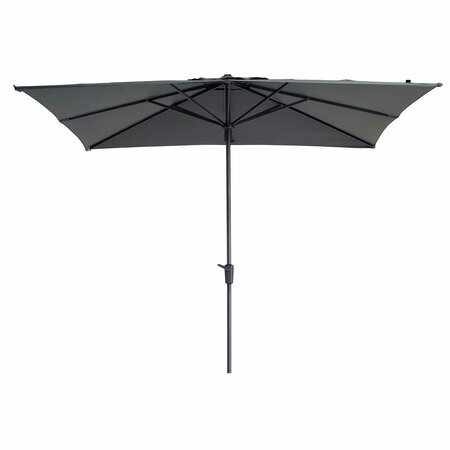 Parasol Syros grijs 280 x 280 cm
