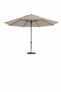 Parasol Timor ecru 400 cm Ø