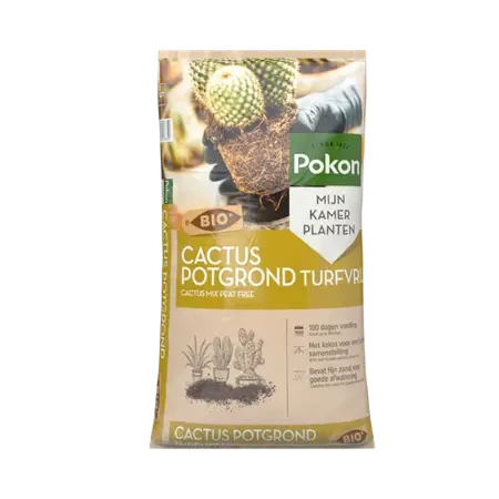 Pokon Bio Cactus Potgrond Turfvrij 5L - afbeelding 1