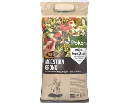 Pokon Bio Moestuin Grond Turfvrij 10L - afbeelding 1