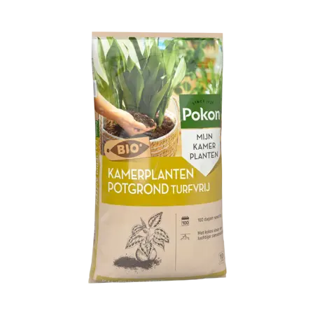 Pokon Bio Turfvrije Kamerplanten Potgrond 10L - afbeelding 2
