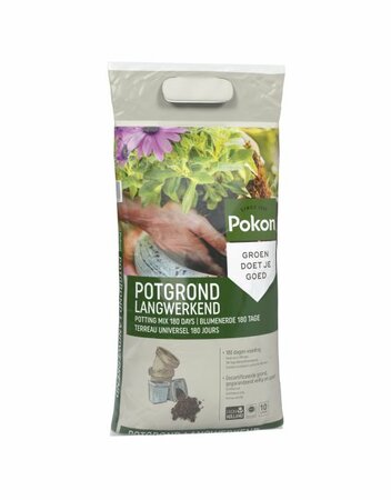 Pokon Potgrond Langwerkend 10L - afbeelding 1