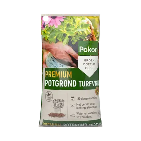 Pokon Premium Potgrond Turfvrij 10L - afbeelding 1
