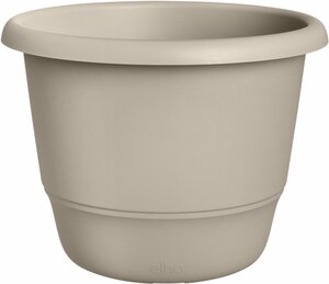 Pot amiga d35cm paddenstoel beige