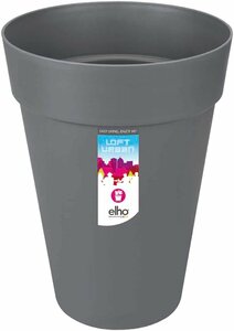 Pot loft urban hoog d28cm antrct