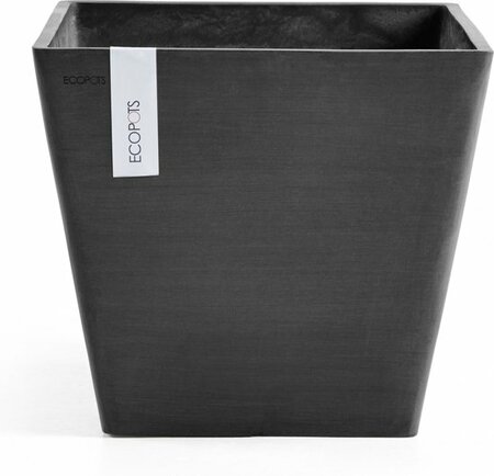 Pot rotterdam l40b40h36cm donkergrijs