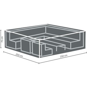 Premium beschermhoes loungeset 250x250x75cm - afbeelding 3