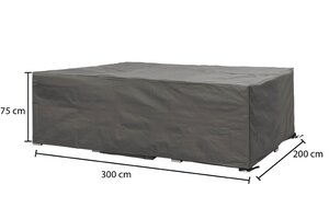 Premium beschermhoes loungeset L 300x200x75 cm - afbeelding 2