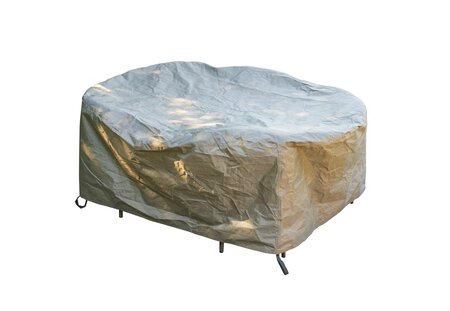 Premium beschermhoes oval 245x200x80 cm tafel - afbeelding 1
