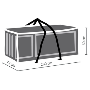 Premium Lounge Kussentas XL 200x75x60 cm - afbeelding 3